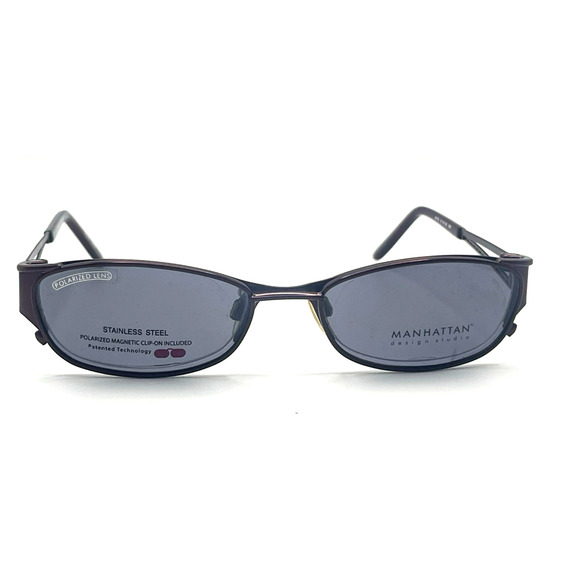 MANHATTAN 83178 RED EYEGLASSES SUNGLASSES FRAMES 51-18-135 main image 4